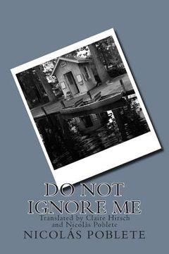 portada Do Not Ignore Me (en Inglés)
