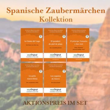 portada Spanische Zaubermärchen Kollektion (Bücher + 5 Audio-Cds) - Lesemethode von Ilya Frank
