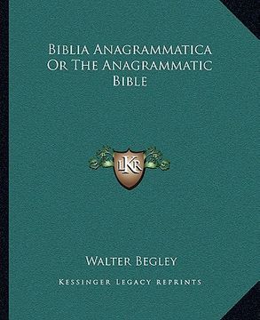 portada biblia anagrammatica or the anagrammatic bible