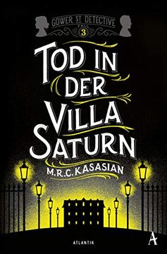 portada Tod in der Villa Saturn (Gower Street Detective, Band 3) (en Alemán)