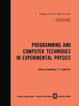portada Programming and Computer Techniques in Experimental Physics