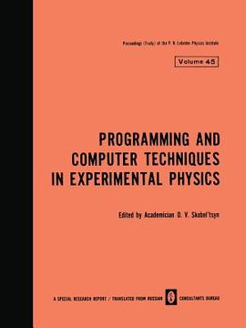 portada Programming and Computer Techniques in Experimental Physics (en Inglés)