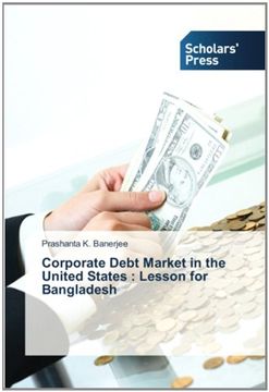 portada Corporate Debt Market in the United States : Lesson for Bangladesh