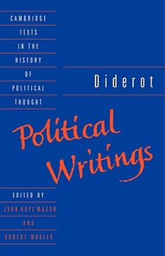 portada Diderot: Political Writings Paperback (Cambridge Texts in the History of Political Thought) (en Inglés)