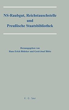 portada Ns-Raubgut, Reichstauschstelle und Preussische Staatsbibliothek (in German)