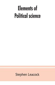 portada Elements of political science (en Inglés)