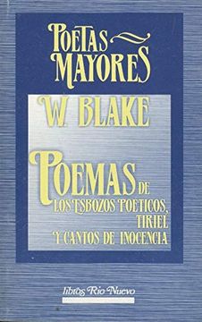 portada Poemas de Los Esbozos Poeticos, Tiriel y Cantos (in Spanish)
