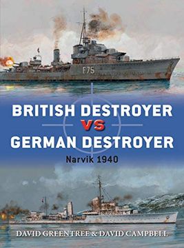portada British Destroyer vs German Destroyer: Narvik 1940 (Duel) (en Inglés)