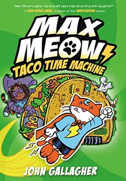 portada Max Meow Book 4: Taco Time Machine (in English)