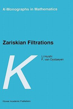 portada zariskian filtrations (en Inglés)