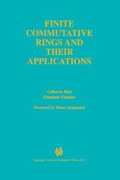 portada Finite Commutative Rings and Their Applications (en Inglés)