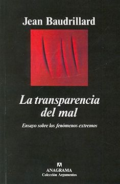La Transparencia del Mal: 115 (Argumentos) (in Spanish)