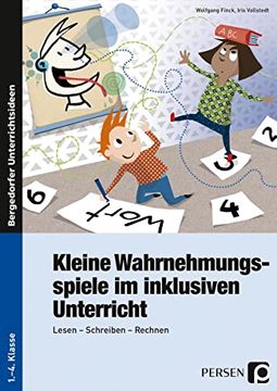 portada Kleine Wahrnehmungsspiele im Inklusiven Unterricht: Lesen - Schreiben - Rechnen (1. Bis 4. Klasse) (en Alemán)