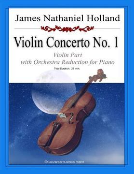 portada Violin Concerto No 1: Violin Part with Orchestra Reduction for Piano