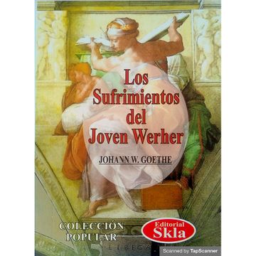 portada LOS SUFRIMIENTOS DEL JOVEN WERTHER