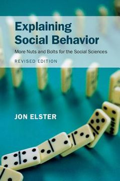 portada Explaining Social Behavior: More Nuts and Bolts for the Social Sciences (in English)