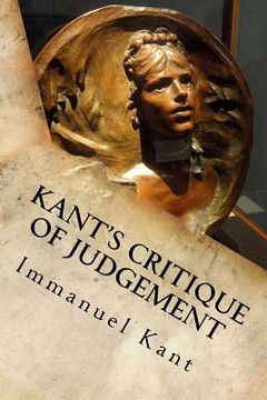 portada Kant's Critique of Judgement (en Inglés)