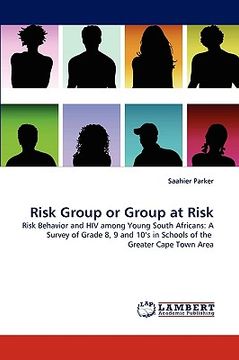 portada risk group or group at risk (en Inglés)