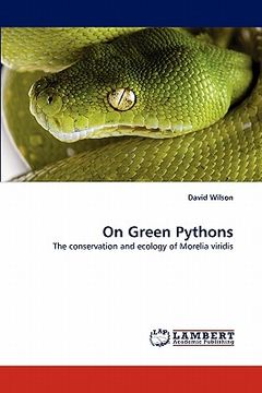 portada on green pythons (en Inglés)