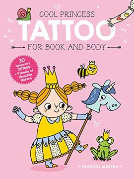 portada Princess Martha (Cool Princess Tattoo Book)