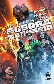 portada Liga de la Justicia: La Guerra de Darkseid (Grandes Novelas Gráficas de dc)