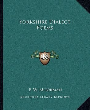 portada yorkshire dialect poems (en Inglés)