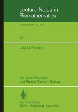 portada diffusion processes and related topics in biology (en Inglés)