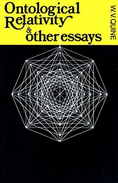 portada Ontological Relativity and Other Essays (en Inglés)
