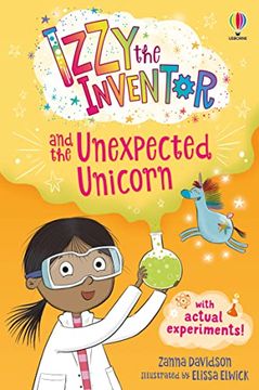 portada Izzy the Inventor and the Unexpected Unicorn: (Book 1) (en Inglés)