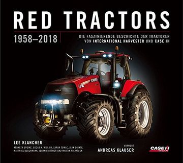 portada Red Tractors 1958-2018 (German Language Edition): The Authoritative Guide to International Harvester and Case Ih Tractors (en Alemán)