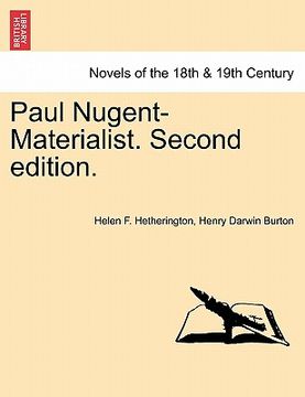 portada paul nugent-materialist. second edition. (en Inglés)