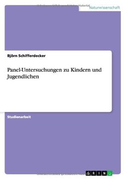 portada Panel-Untersuchungen zu Kindern und Jugendlichen (German Edition)