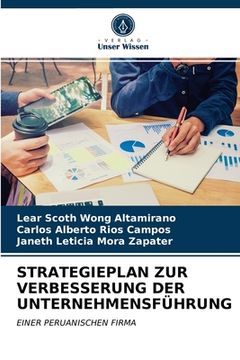 portada Strategieplan Zur Verbesserung Der Unternehmensführung (in German)