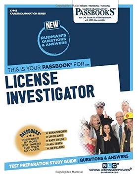 portada License Investigator (en Inglés)