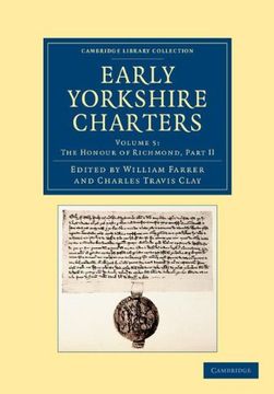 portada Early Yorkshire Charters - Volume 5 (Cambridge Library Collection - Medieval History) (en Inglés)