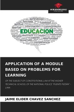 portada Application of a Module Based on Problems for Learning