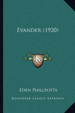 portada evander (1920) (en Inglés)