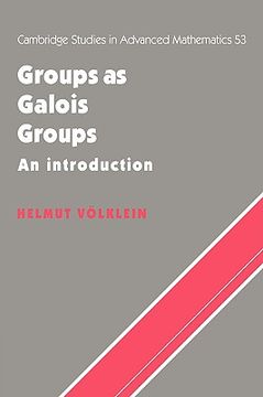 portada Groups as Galois Groups: An Introduction (Cambridge Studies in Advanced Mathematics) (en Inglés)