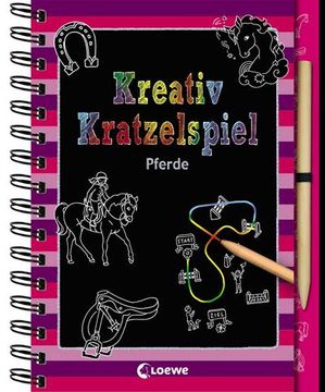 portada Kreativ-Kratzelspiel: Pferde (in German)
