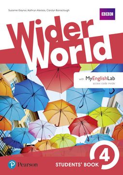 portada Wider World 4 Students' Book With Myenglishlab Pack: Wider World 4 Students' Book With Myenglishlab Pack 4 