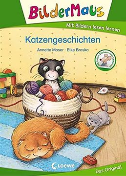 portada Bildermaus - Katzengeschichten: Mit Bildern Lesen Lernen - Ideal für die Vorschule und Leseanfänger ab 5 Jahre (en Alemán)