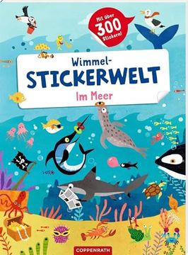 portada Wimmel-Stickerwelt - im Meer (in German)