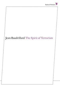 portada The Spirit of Terrorism (Radical Thinkers Series 7) (in English)
