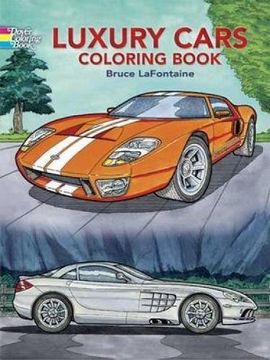 portada Luxury Cars Coloring Book