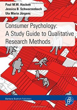 portada Consumer Psychology: A Study Guide to Qualitative Research Methods (en Inglés)