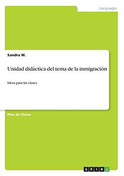 portada Unidad Didáctica del Tema de la Inmigración