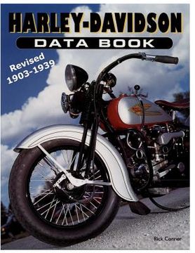 portada Harley-Davidson Data Book Revised 1903-1939 (en Inglés)