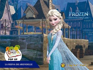 portada Reina de Arendelle (Frozen una Aventura Congelada) (Coleccion pop up) (Cartone)