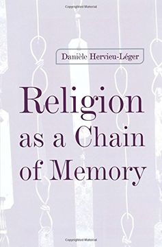 portada Religion as a Chain of Memory