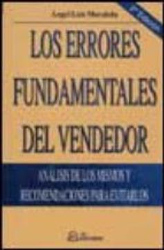 portada Los errores fundamentales del vendedor : analisis de los mismos y recorecomendaciones para evitarlos (in Spanish)